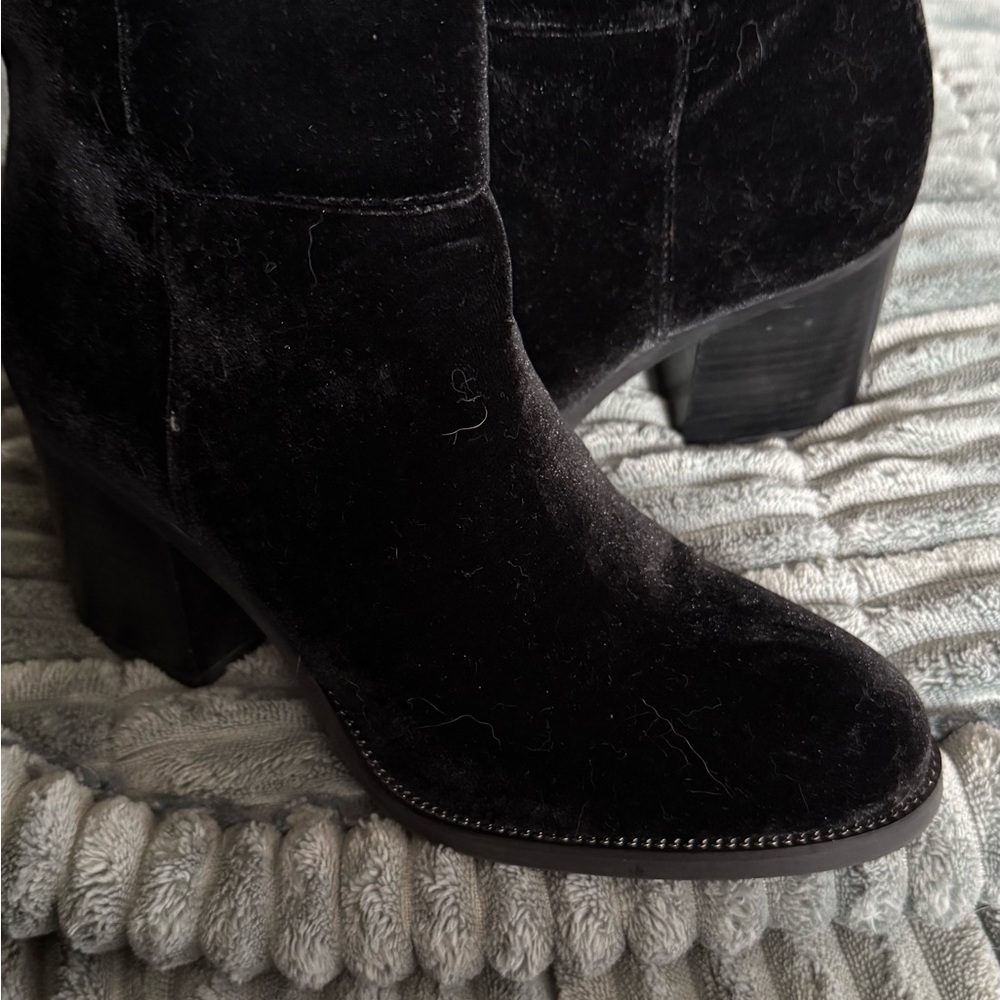 Franco Sarto black velvet - Picture 5 of 5
